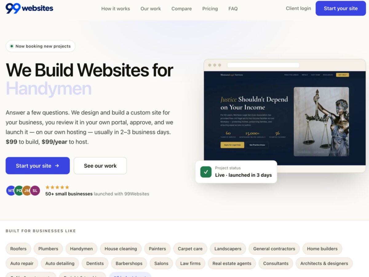 Website homepage mockup being designed across two monitors at 3TS Group, a web design agency in Los Angeles